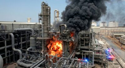 gas plant/war